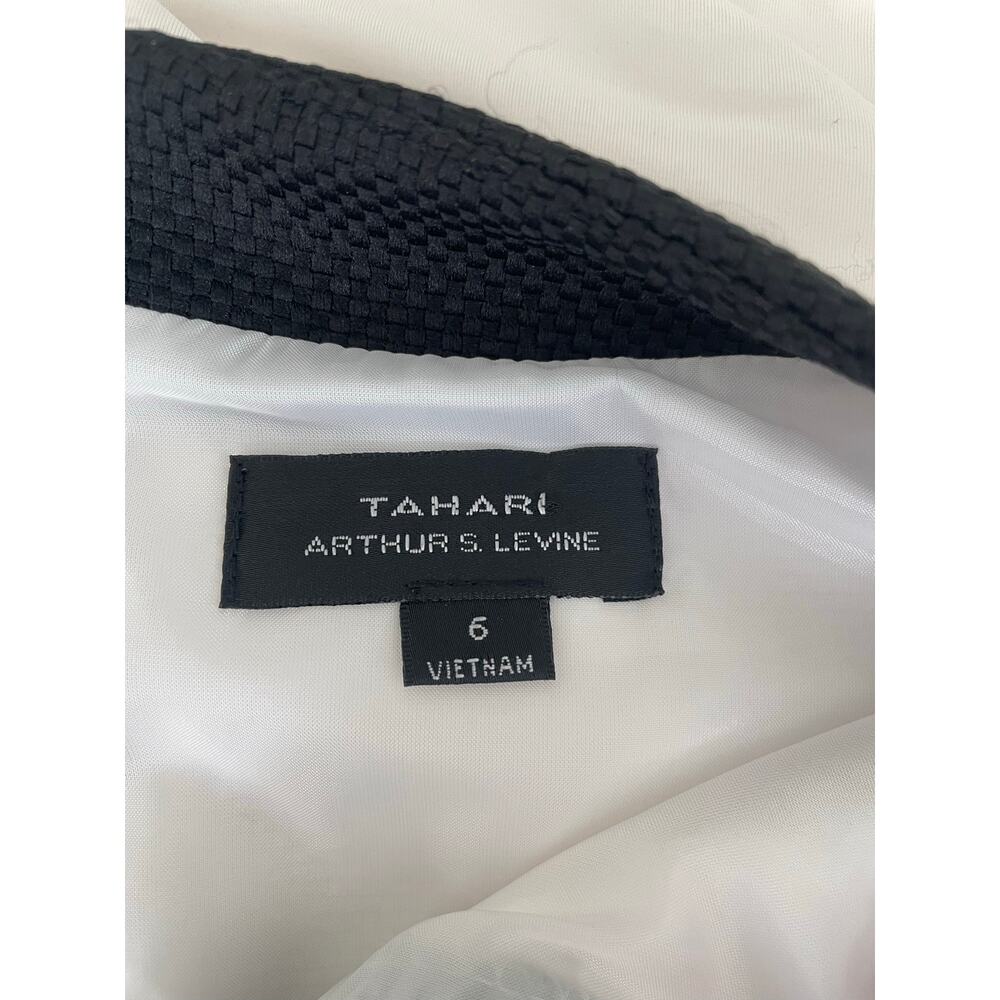 Tahari Arthur S. Levine Colorblock Sheath Dress Size 6 - Picture 6 of 7